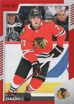 2020-21 O-Pee-Chee - Red Blank Back #260 Kirby Dach Front