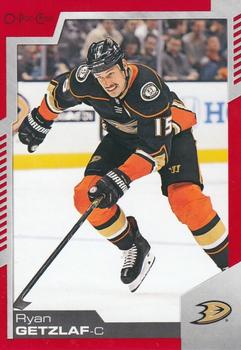 2020-21 O-Pee-Chee - Red Blank Back #327 Ryan Getzlaf Front