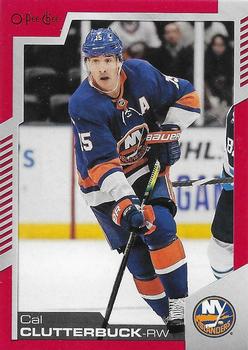 2020-21 O-Pee-Chee - Red Blank Back #383 Cal Clutterbuck Front