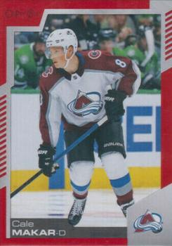 2020-21 O-Pee-Chee - Red Blank Back #412 Cale Makar Front