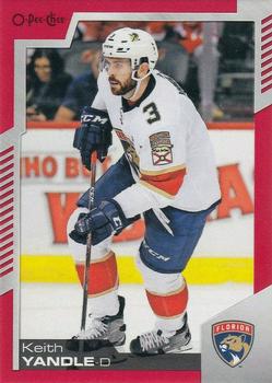 2020-21 O-Pee-Chee - Red Blank Back #495 Keith Yandle Front