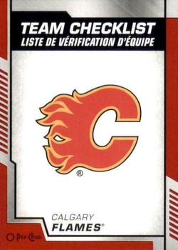 2020-21 O-Pee-Chee - Red Blank Back #555 Calgary Flames Front