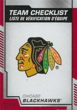 2020-21 O-Pee-Chee - Red Blank Back #557 Chicago Blackhawks Front