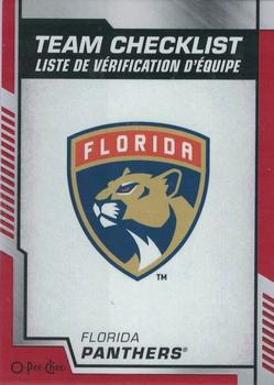 2020-21 O-Pee-Chee - Red Blank Back #563 Florida Panthers Front
