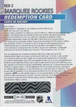 2020-21 O-Pee-Chee - Marquee Rookies Redemptions #RED-2 Redemption #2 Back