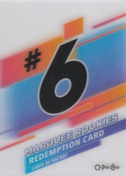 2020-21 O-Pee-Chee - Marquee Rookies Redemptions #RED-6 Redemption #6 Front