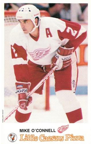 1988-89 Little Caesars Detroit Red Wings #NNO Mike O'Connell Front