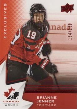 2020-21 Upper Deck Team Canada Juniors - Exclusives #49 Brianne Jenner Front