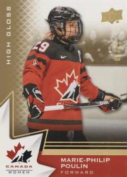 2020-21 Upper Deck Team Canada Juniors - High Gloss #74 Marie-Philip Poulin Front
