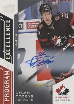 2020-21 Upper Deck Team Canada Juniors - Autographs #122 Dylan Cozens Front