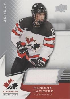 2020-21 Upper Deck Team Canada Juniors - Jerseys #9 Hendrix Lapierre Front