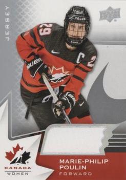 2020-21 Upper Deck Team Canada Juniors - Jerseys #48 Marie-Philip Poulin Front
