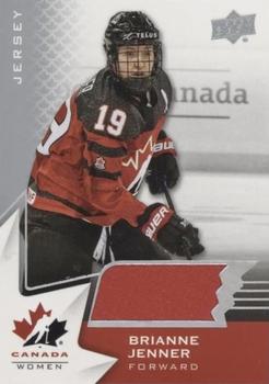 2020-21 Upper Deck Team Canada Juniors - Jerseys #49 Brianne Jenner Front