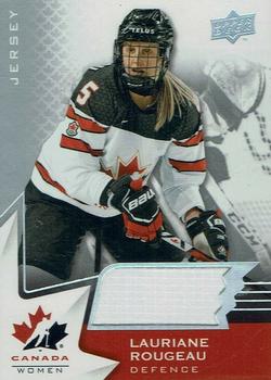 2020-21 Upper Deck Team Canada Juniors - Jerseys #64 Lauriane Rougeau Front