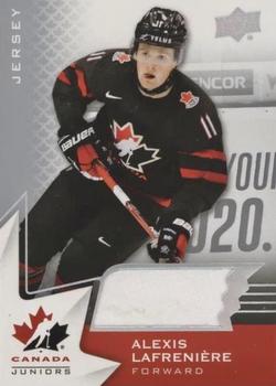 2020-21 Upper Deck Team Canada Juniors - Jerseys #73 Alexis Lafreniere Front