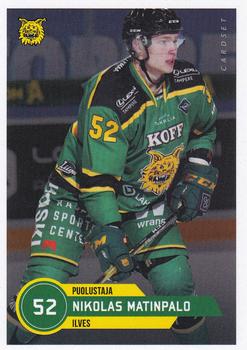 2020-21 Cardset Finland #029 Nikolas Matinpalo Front
