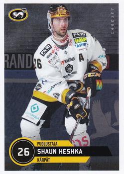 2020-21 Cardset Finland #087 Shaun Heshka Front