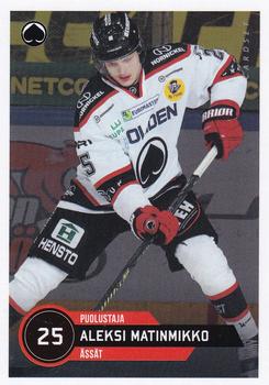 2020-21 Cardset Finland #171 Aleksi Matinmikko Front