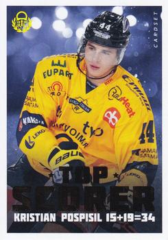 2020-21 Cardset Finland - Top Scorer #TS9 Kristian Pospisil Front