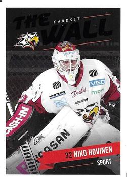 2020-21 Cardset Finland - The Wall Blue #9 Niko Hovinen Front