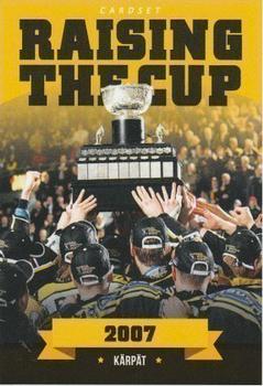 2020-21 Cardset Finland - Raising The Cup #RTC 7 Kärpät Front