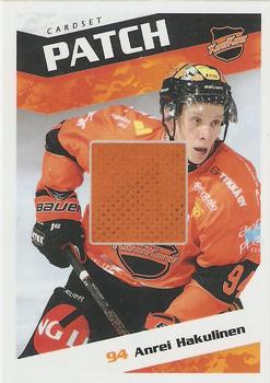 2020-21 Cardset Finland - Patch Redemption #NNO Anrei Hakulinen Front