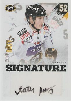 2020-21 Cardset Finland - Signature #NNO Aatu Räty Front
