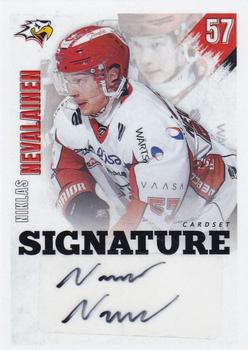 2020-21 Cardset Finland - Signature #NNO Niklas Nevalainen Front
