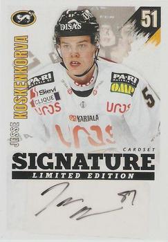 2020-21 Cardset Finland - Signature Limited Edition #NNO Jesse Koskenkorva Front
