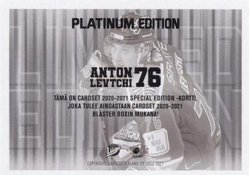 2020-21 Cardset Finland - Limited Edition #NNO Anton Levtchi Back
