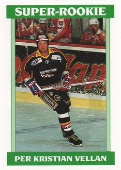 1992-93 Semic Eliteserien (Norwegian) #206 Per Kristian Vellan Front