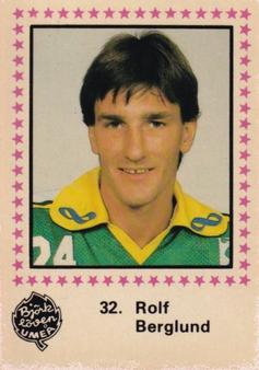 1984-85 Semic Elitserien (Swedish) #32 Rolf Berglund Front