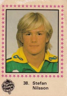 1984-85 Semic Elitserien (Swedish) #38 Stefan Nilsson Front