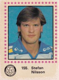 1984-85 Semic Elitserien (Swedish) #155 Stefan Nilsson Front