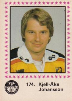 1984-85 Semic Elitserien (Swedish) #174 Kjell-Åke Johansson Front