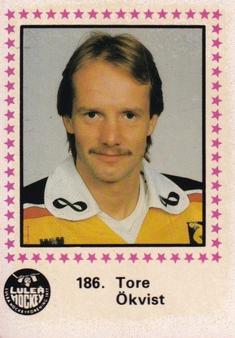 1984-85 Semic Elitserien (Swedish) #186 Tore Okvist Front