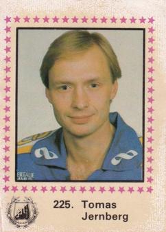 1984-85 Semic Elitserien (Swedish) #225 Tomas Jernberg Front
