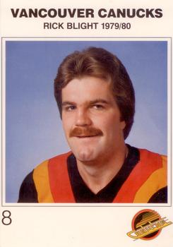 1979-80 Vancouver Canucks #NNO Rick Blight Front