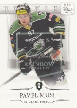 2014-15 OFS Classic - Rainbow #337 Pavel Musil Front