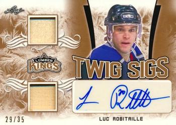 2019-20 Leaf Lumber Kings - Twig Sigs Autographs Bronze #TS-LR1 Luc Robitaille Front