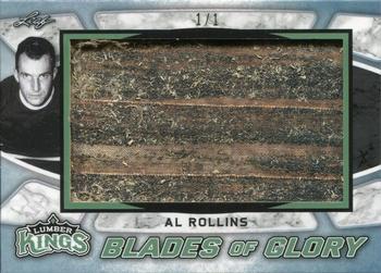 2019-20 Leaf Lumber Kings - Blades of Glory Gold #BG-01 Al Rollins Front