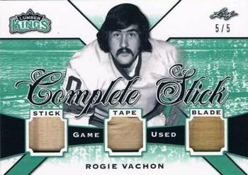 2019-20 Leaf Lumber Kings - Complete Stick Emerald #CS-10 Rogie Vachon Front