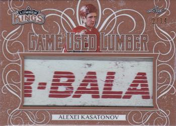 2019-20 Leaf Lumber Kings - Game Used Lumber Bronze #GUL-02 Alexei Kasatonov Front