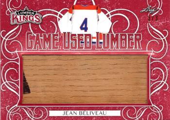 2019-20 Leaf Lumber Kings - Game Used Lumber Red #GUL-21 Jean Béliveau Front