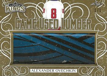 2019-20 Leaf Lumber Kings - Game Used Lumber Gold #GUL-01 Alexander Ovechkin Front
