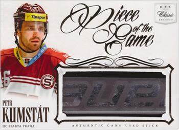 2014-15 OFS Classic - Piece of the Game #PG-01 Petr Kumstat Front