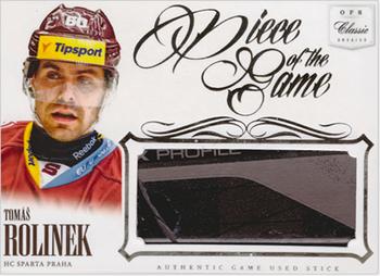 2014-15 OFS Classic - Piece of the Game #PG-02 Tomas Rolinek Front
