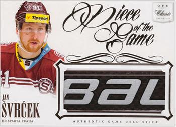 2014-15 OFS Classic - Piece of the Game #PG-04 Jan Svrcek Front