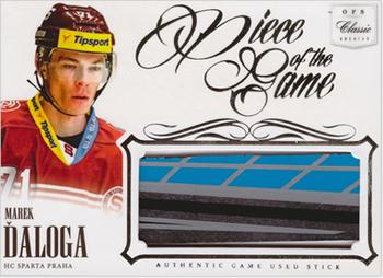 2014-15 OFS Classic - Piece of the Game #PG-08 Marek Daloga Front