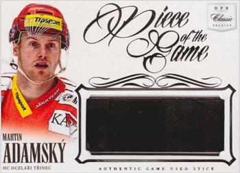 2014-15 OFS Classic - Piece of the Game #PG-10 Martin Adamsky Front